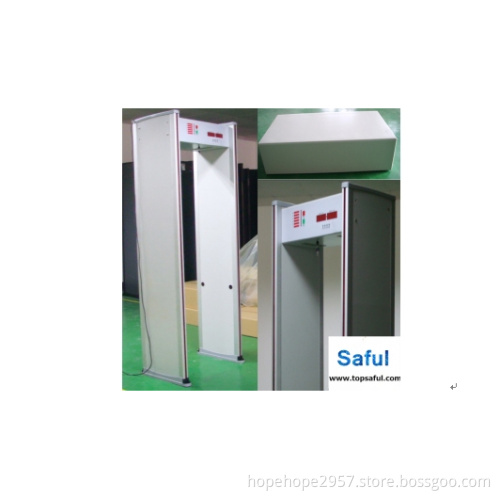 Saful TS-WD300 Remote control metal detector door with Pillar lamp